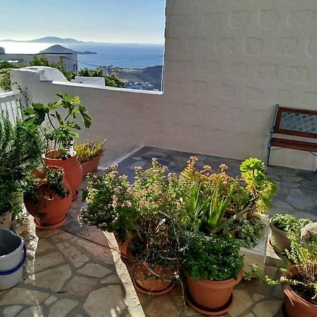Manos House In Chora Villa Patmos Town Exterior photo