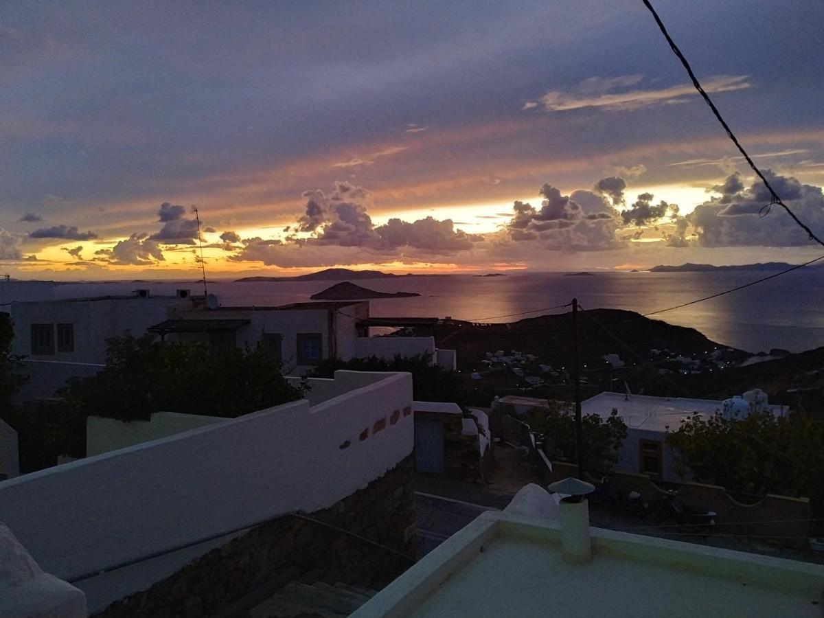 Manos House In Chora Villa Patmos Town Exterior photo