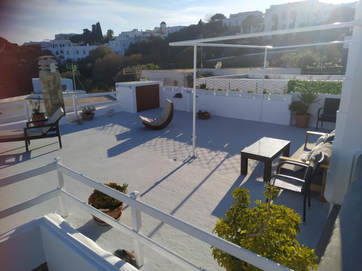 Manos House In Chora Villa Patmos Town Exterior photo